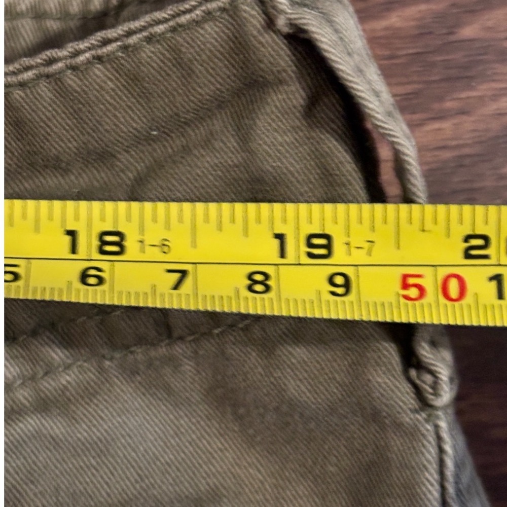 Y2K Rocawear Mens Cargo Shorts tan Cotton Twill Multi Pocket Relaxed Fit size 38 - Picture 5 of 7
